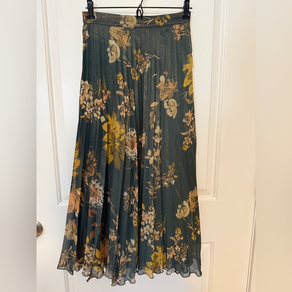 Zara Pleated Mini Skirt